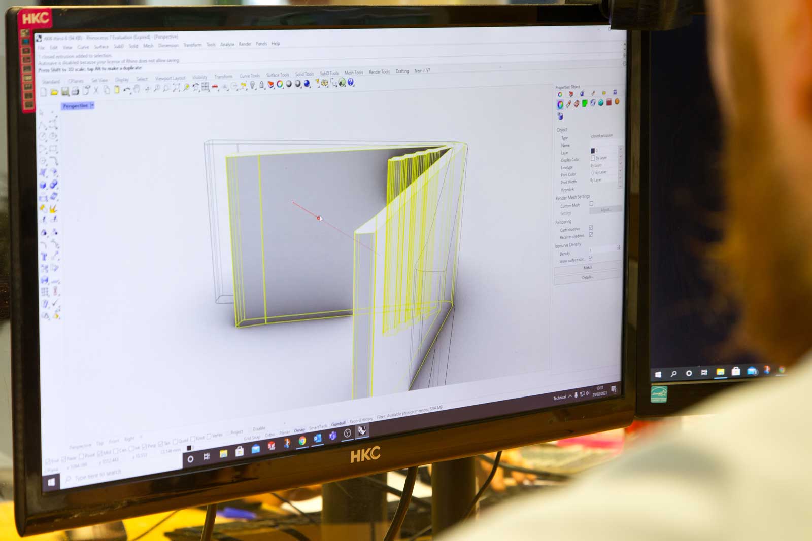 extrusion profile design